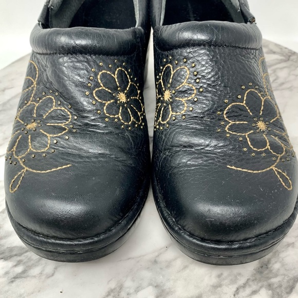 Ariat Floral Leather Comfort ATS Clogs 8.5 Western Casual Bohemian Classic Boho - Picture 15 of 15